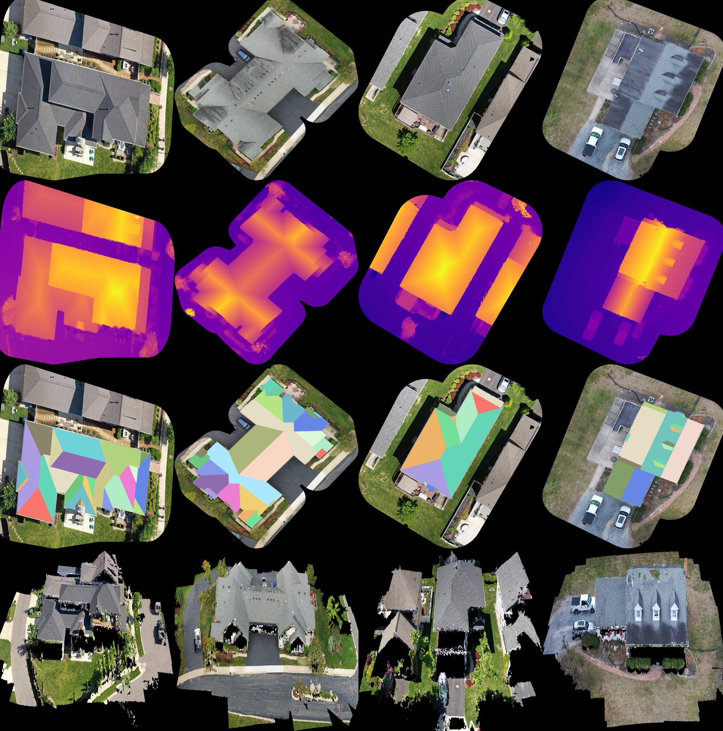 ZRG: A Dataset for Multimodal 3D Residential Rooftop Understanding